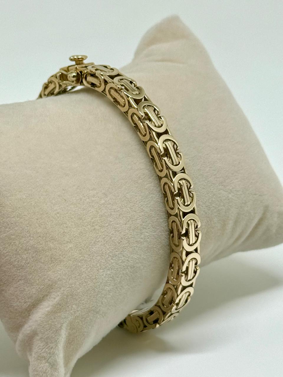 BRAZALETE CELINE 14K 17.1G SIZE M